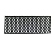 ABS Kunststoff Waben Gitter Fein 73x21cm Sport für Stoßstange Auto Grill