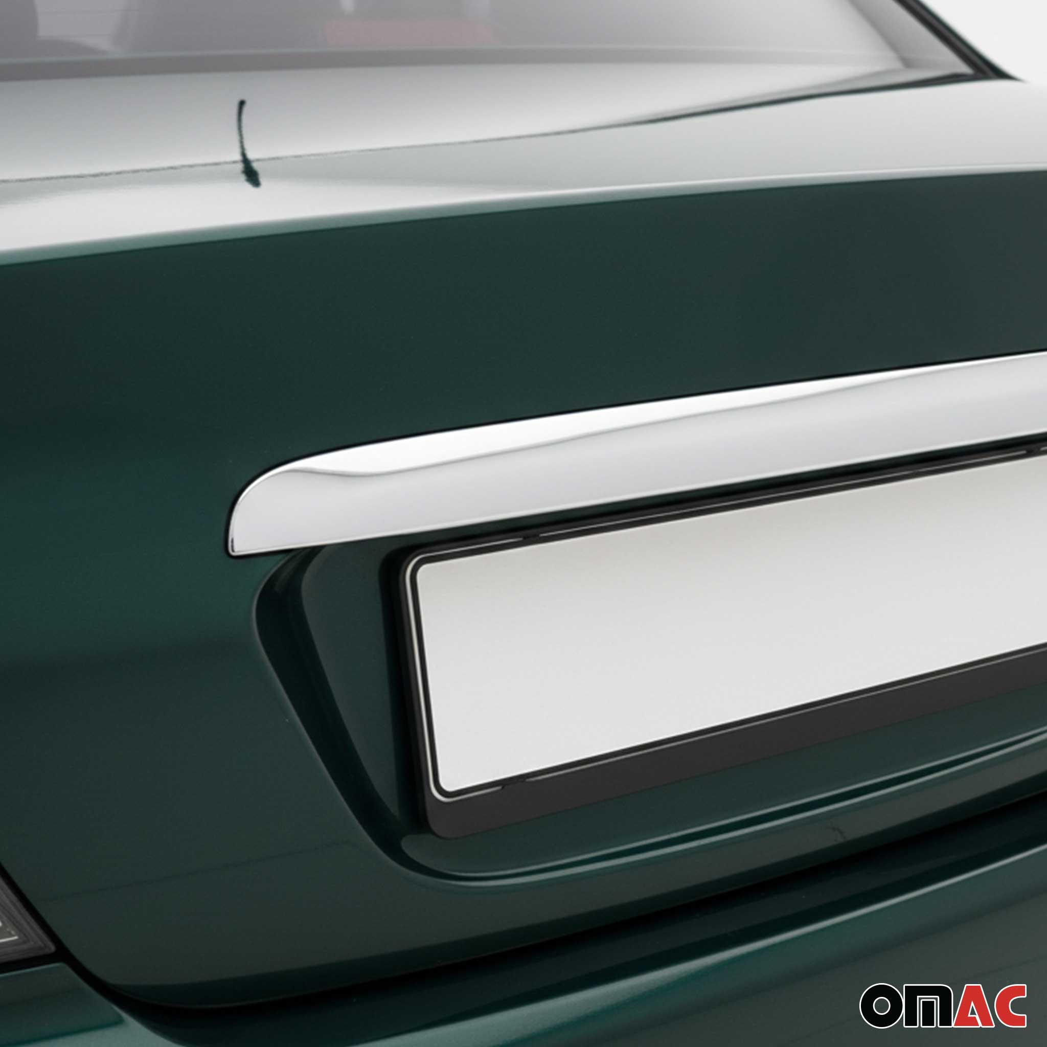 Kofferraumleiste Heckleiste für Mitsubishi Lancer 2003-2007 Edelstahl Chrom