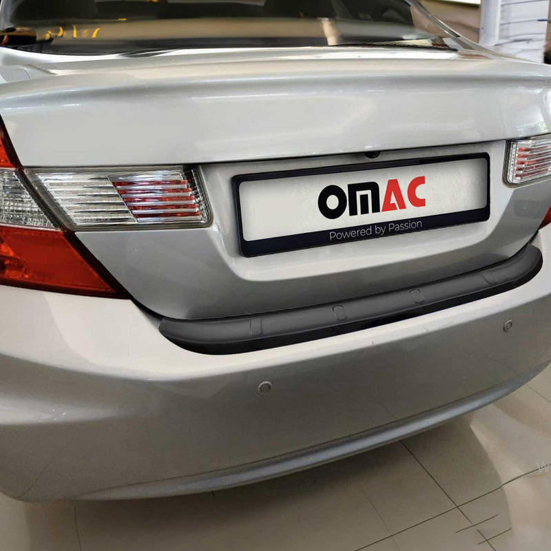 Ladekantenschutz Stoßstangenschutz für Honda Civic 2012-2016 Glanz Schwarz ABS