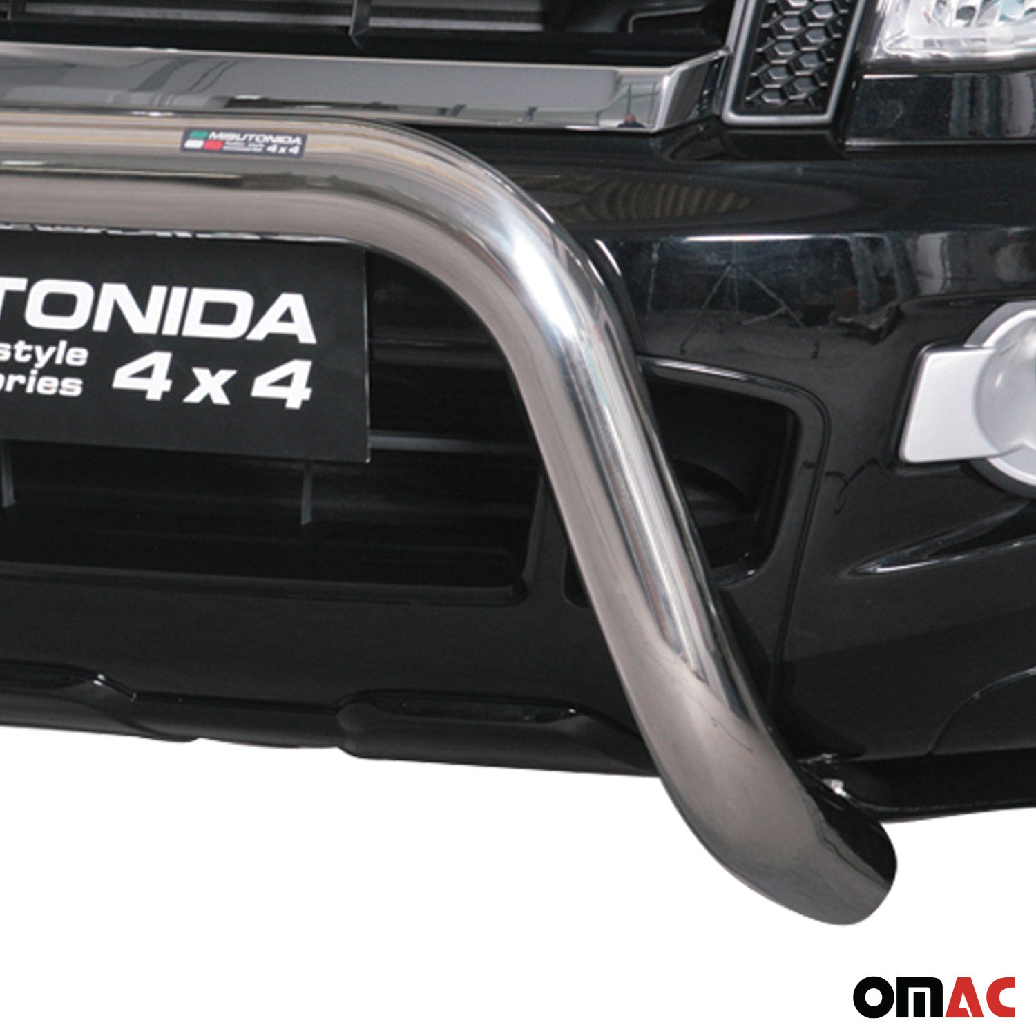 Frontbügel Frontschutzbügel für Ford Ranger 2012-2015 ø76mm Stahl Silber Schutz