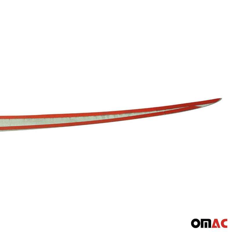 Kofferraumleiste Heckklappe Leiste für Opel Astra K 2015-2021 Edelstahl Chrom