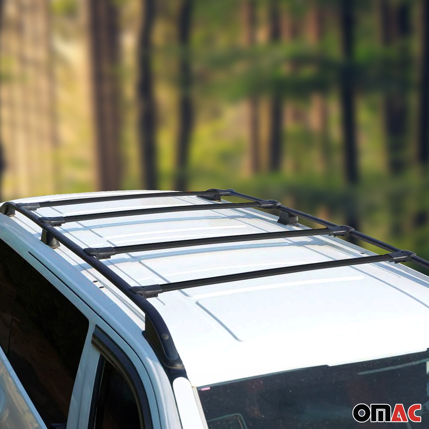 Dachträger für Opel Vivaro C / Zafira Life 2019-2026 75kg Aluminium Schwarz 4x