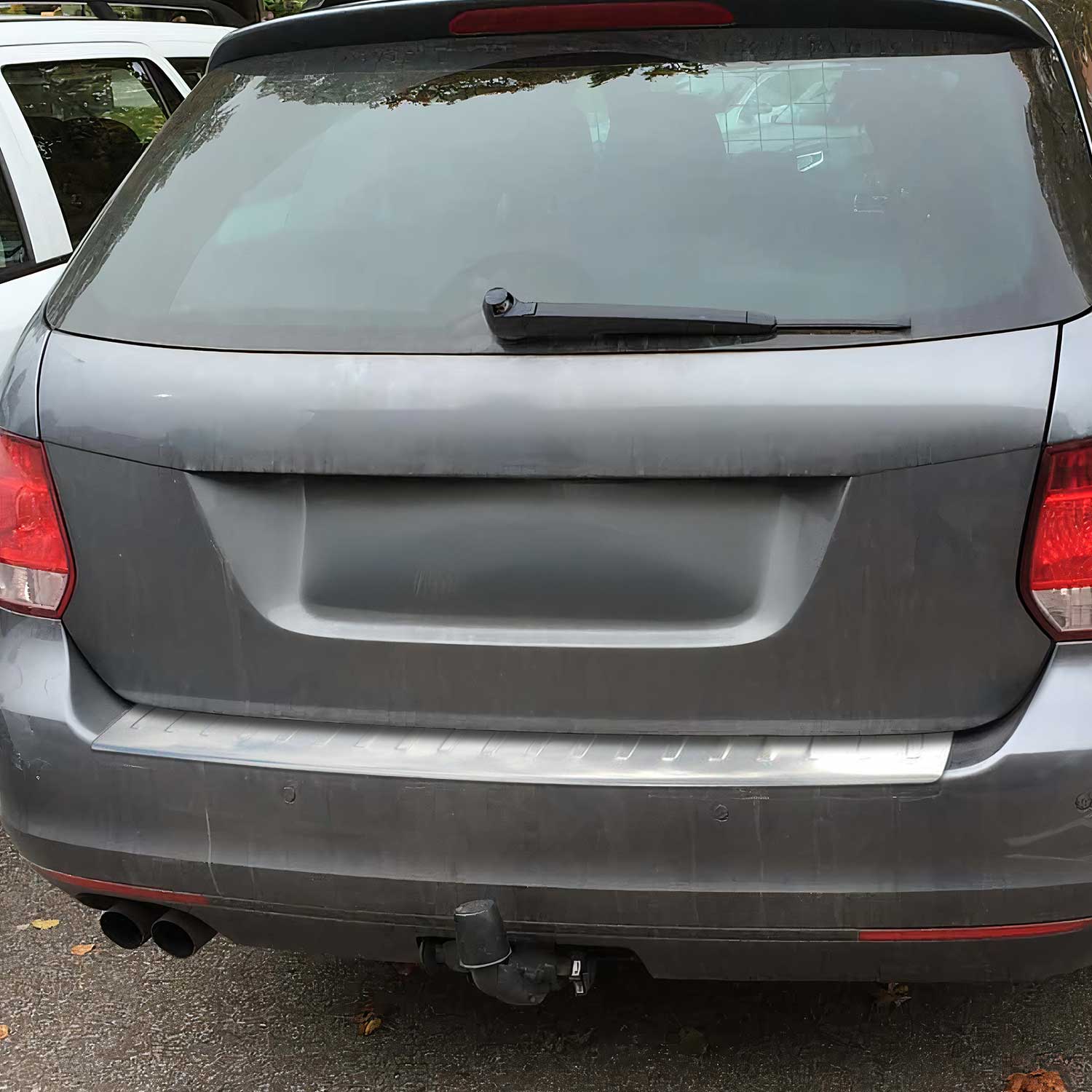 Ladekantenschutz Stoßstange für VW Golf Variant 2008-2012 Chrom gebürstet B-ware