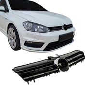 JOM Kühlergitter für VW Golf 7 mit Rippen mit Aussparung für das Emblem