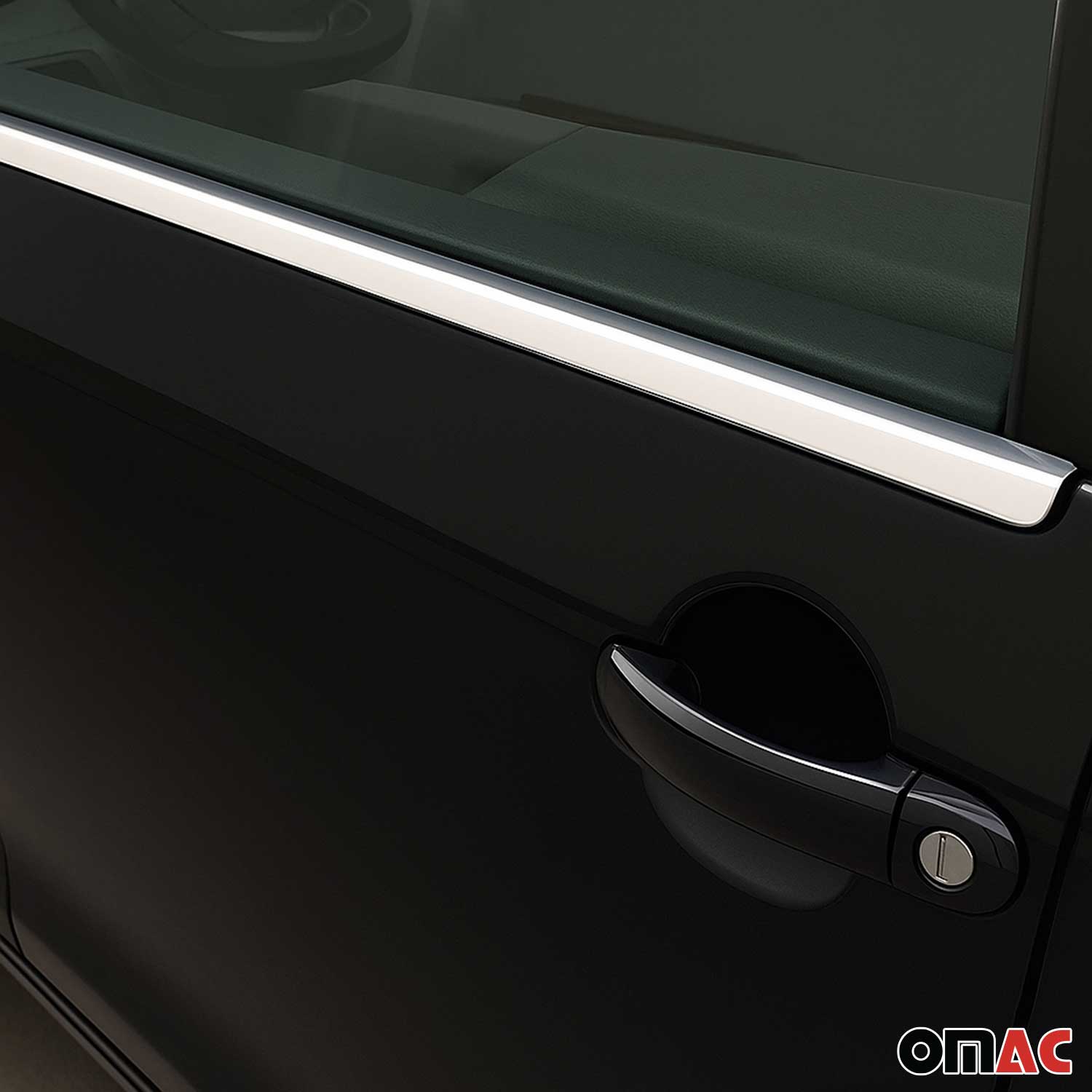 Fensterleisten Zierleisten für VW T6 T6.1 alle 2015-2024 Edelstahl Chrom 2x