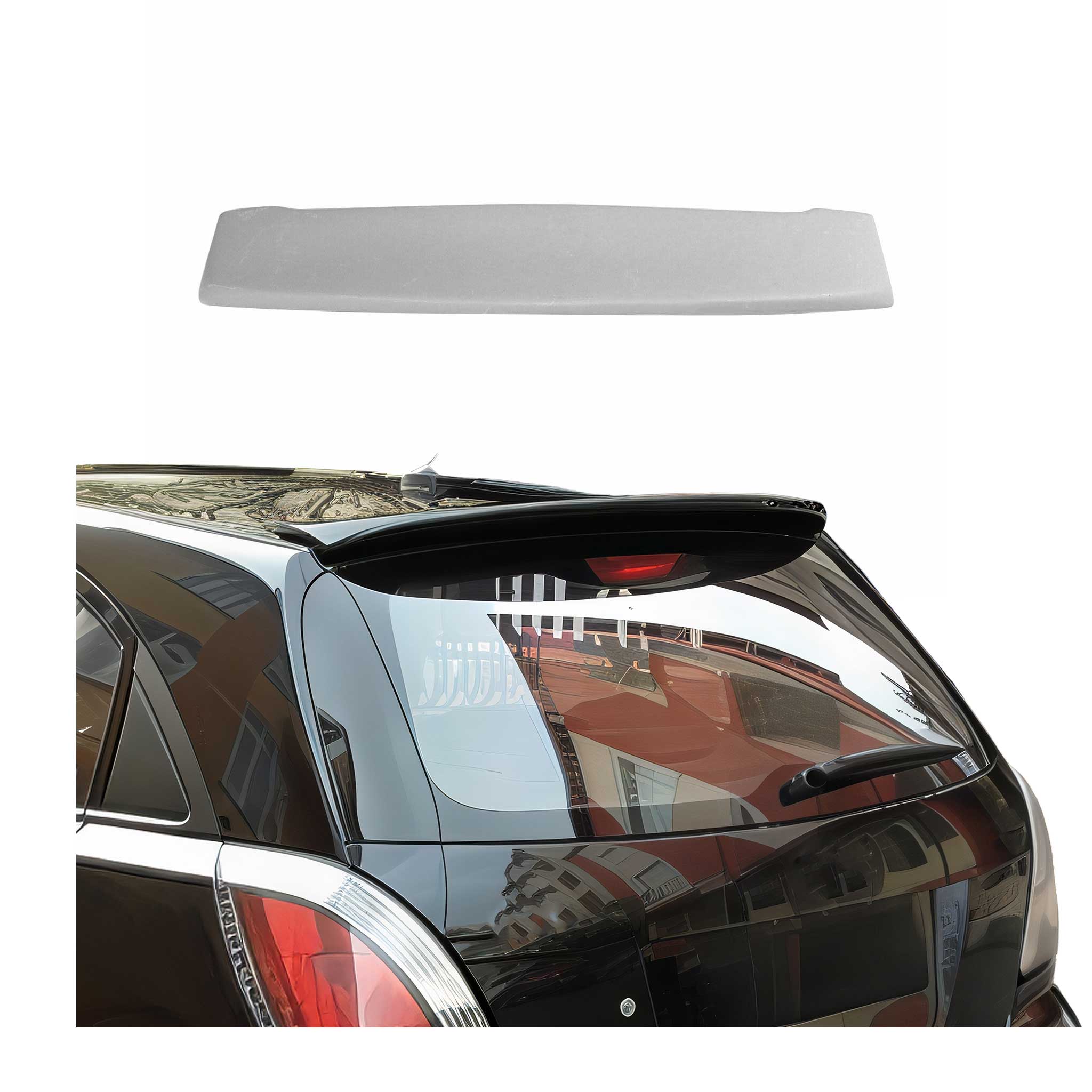 Heckspoiler Dachspoiler Hecklippe für Kia Rio 2005-2011 Schrägheck ABS Grundiert