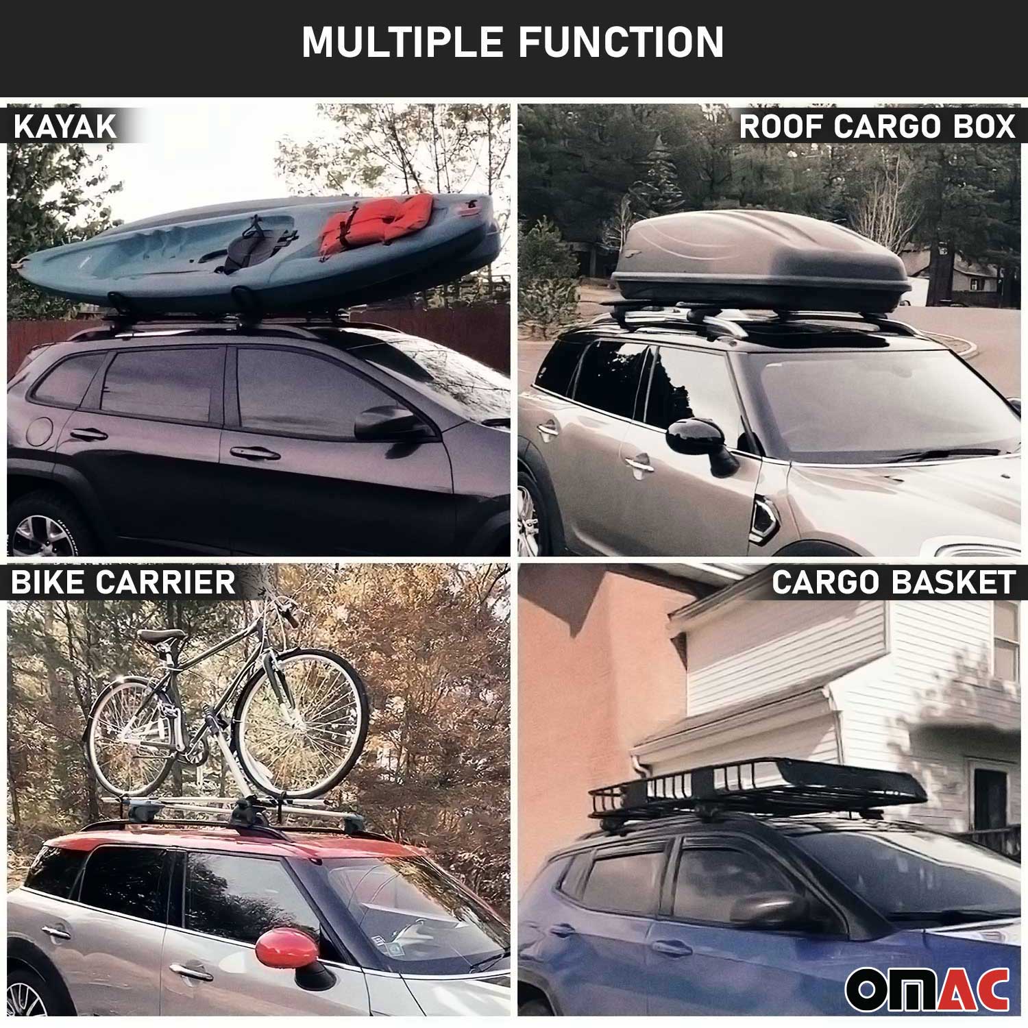 Dachträger für Audi A6 C6 C7 Allroad 2006-2018 5 tür 90kg Alu Silber 2x ABE