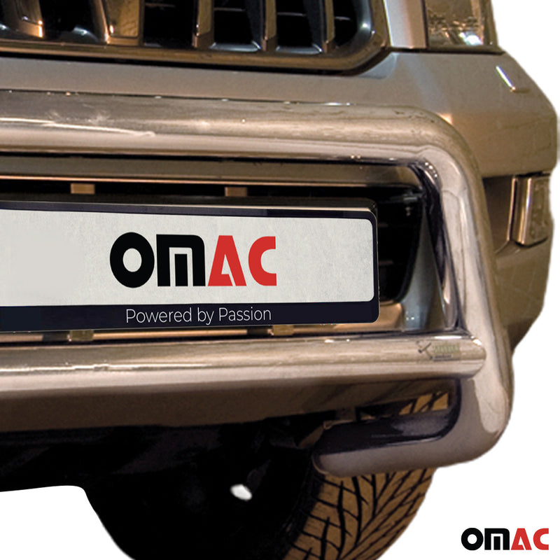 Frontbügel Frontschutzbügel für Toyota Land Cruiser 120 2003-2009 ABE Silber