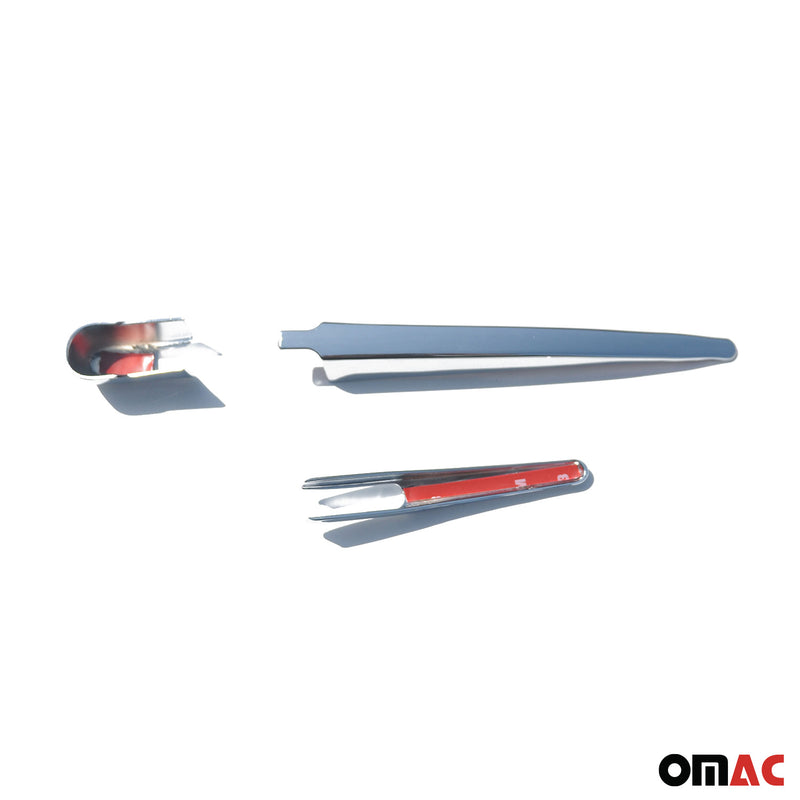 Heckscheibenwischer Blenden für Mitsubishi ASX 2010-2022 ABS Chrom abdeckung 3x