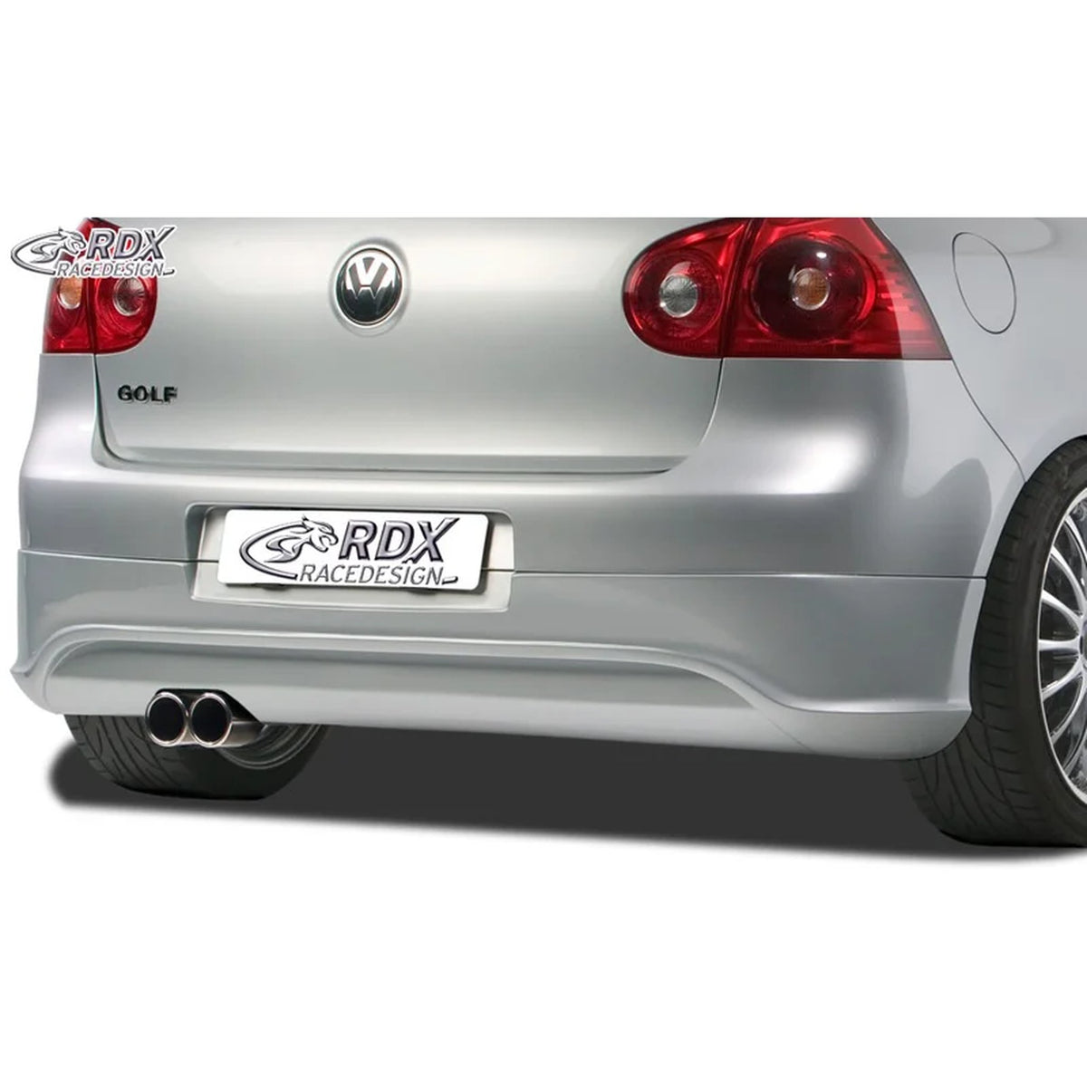 RDX Heckschürzenansatz für VW Golf V R32 Schrägheck 3-5tür 2003-08 Auspuff links