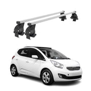 Menabo Dachträger Grundtäger für Kia Venga 2010-2014 50kg Stahl Silber 2 tlg