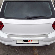 Ladekantenschutz Stoßstange für VW Polo Schrägheck 2017-2025 n Edelstahl Chrom