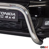 Frontbügel Frontschutzbügel für Fiat 500X 2014-2018 ø76mm Stahl Silber Schutz