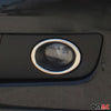 Nebelscheinwerfer Rahmen Umrandung für VW Amarok Trendline 2010-2012 Ringe Chrom