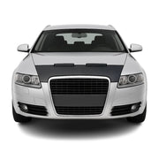 Haubenbra Steinschlagschutz Bonnet Bra für Audi A6 C6 2004-2011 Schwarz