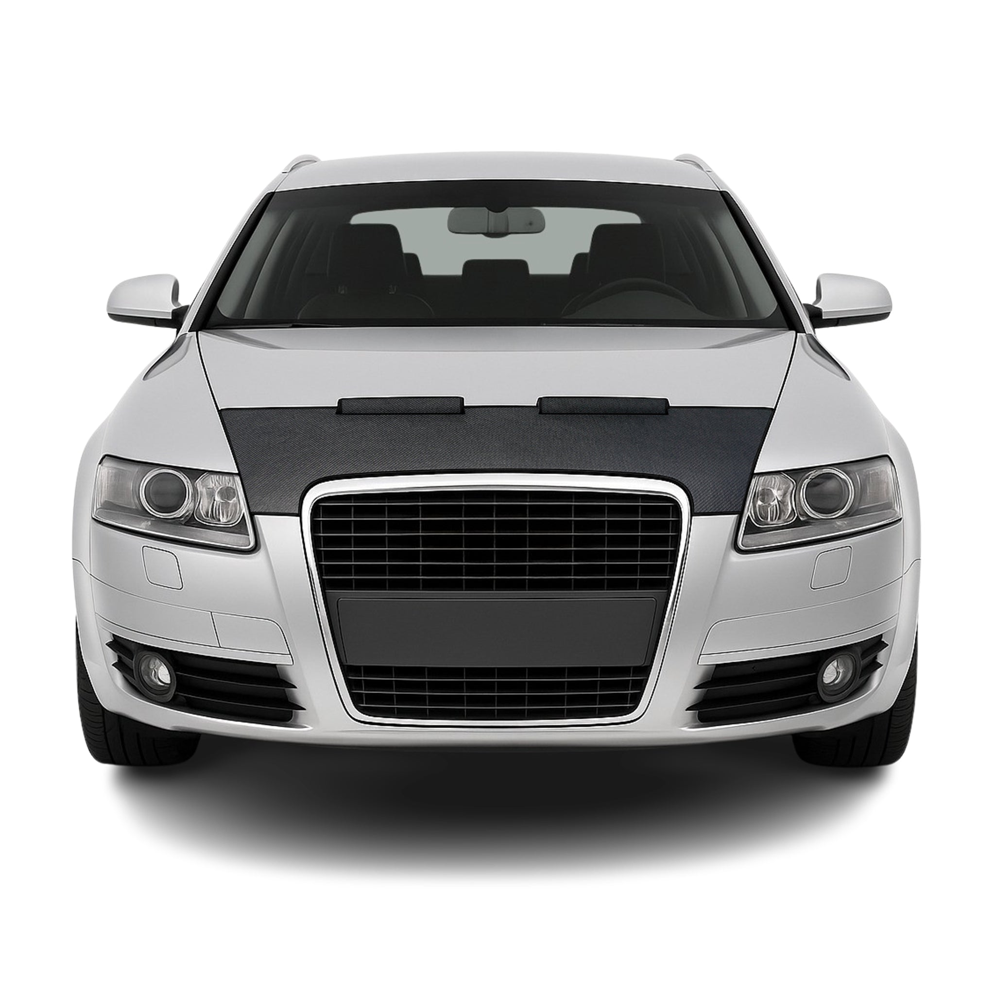 Haubenbra Steinschlagschutz Bonnet Bra für Audi A6 C6 2004-2011 Schwarz