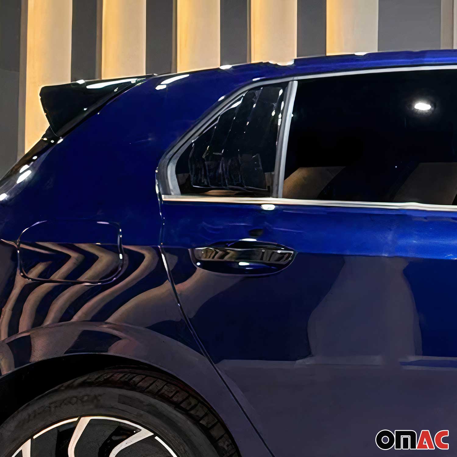 Fensterleisten Zierleisten für VW Golf 8 2019-2026 Edelstahl Chrom 6tlg