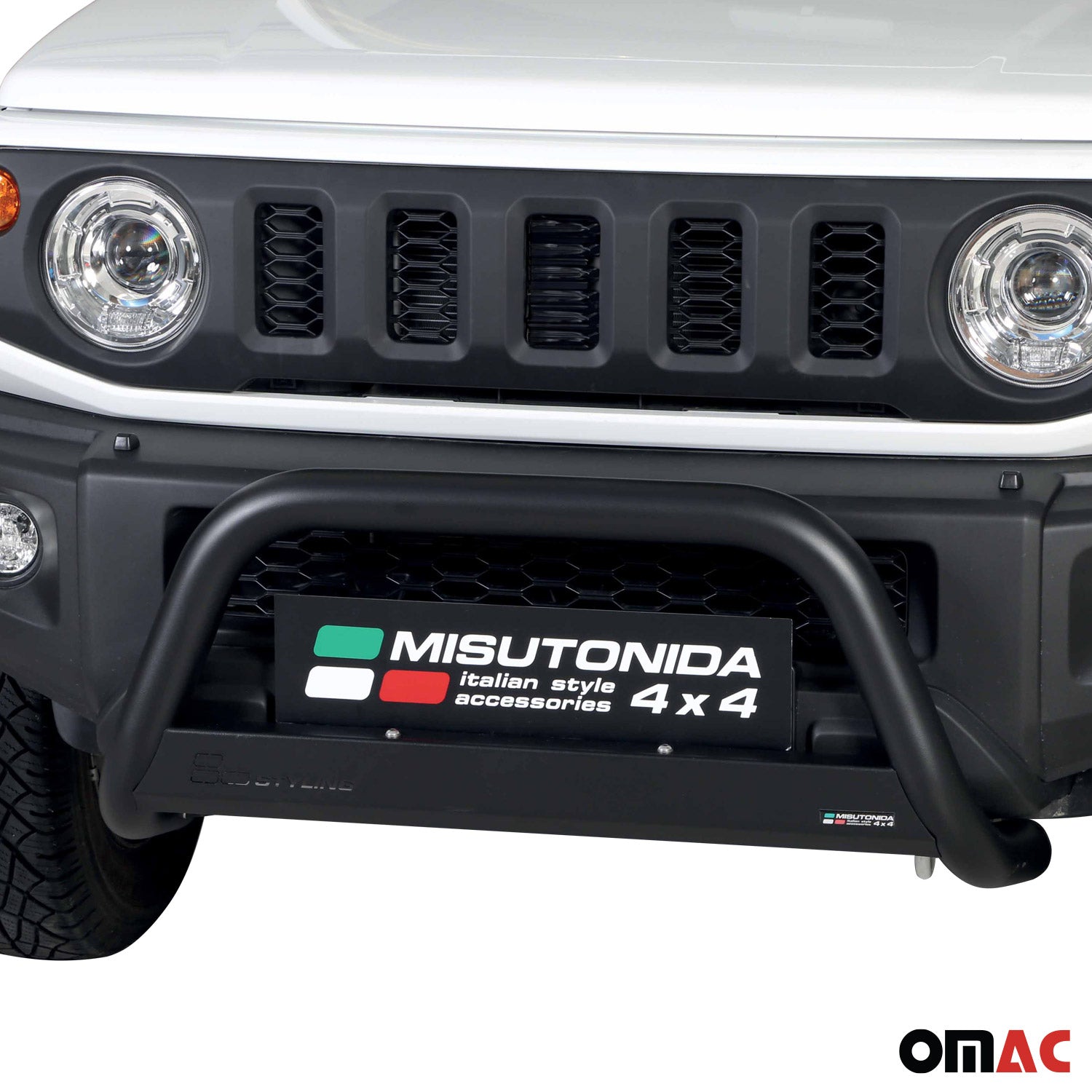 Frontbügel Frontschutzbügel für Suzuki Jimny 2018-2026 ø63mm Stahl Schwarz