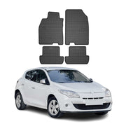 OMAC Gummi Fußmatten für Renault Megane 2008-2015 Automatten Gummi Schwarz 4tlg
