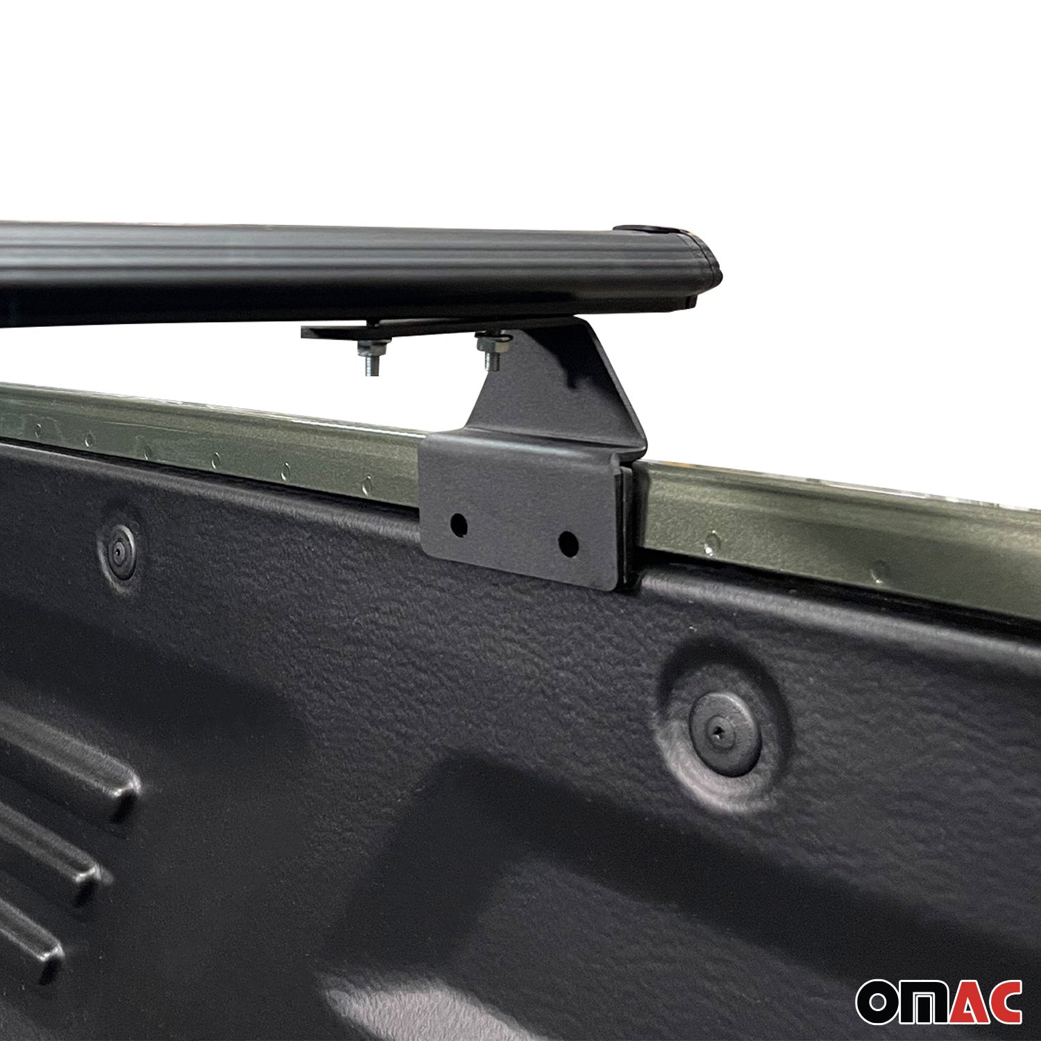 Dachträger Ladeflächenträger Querträger für VW Amarok 2010-2020 Alu Schwarz 2x