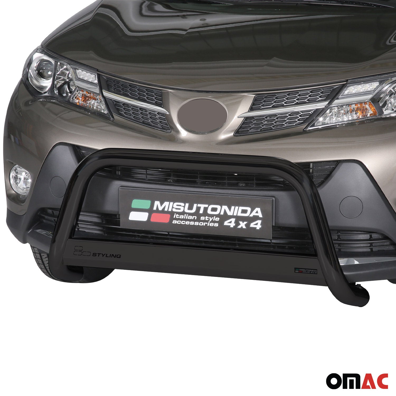 Frontbügel Frontschutzbügel für Toyota RAV4 XA40 2013-2015 ø63mm Stahl Schwarz