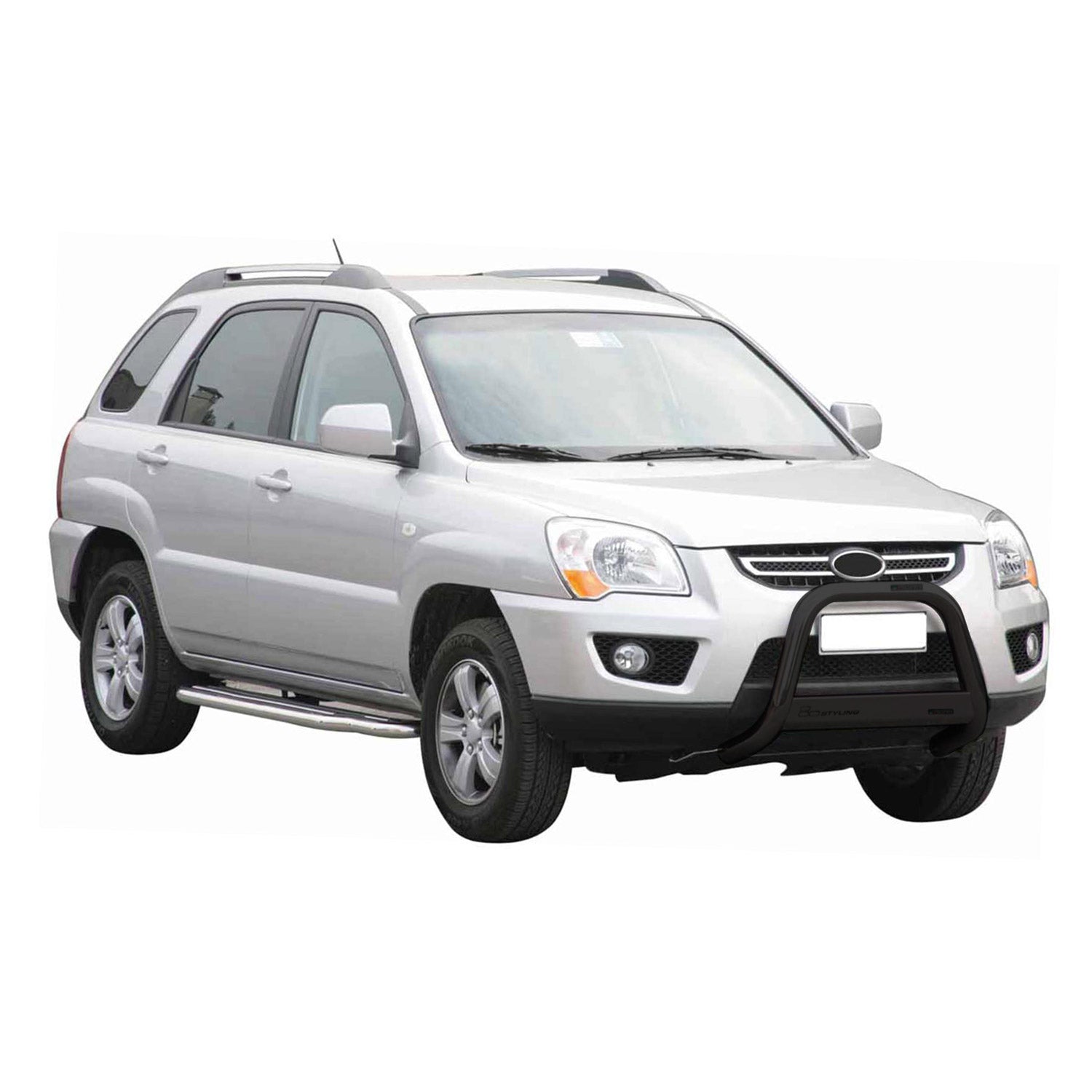 Frontbügel Frontschutzbügel für Kia Sportage 2008-2010 ø63mm Stahl Schwarz
