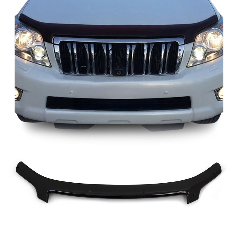 Motorhaube Deflektor Insektenschutz für Toyota Land Cruiser Prado 2010-13 Dunkel