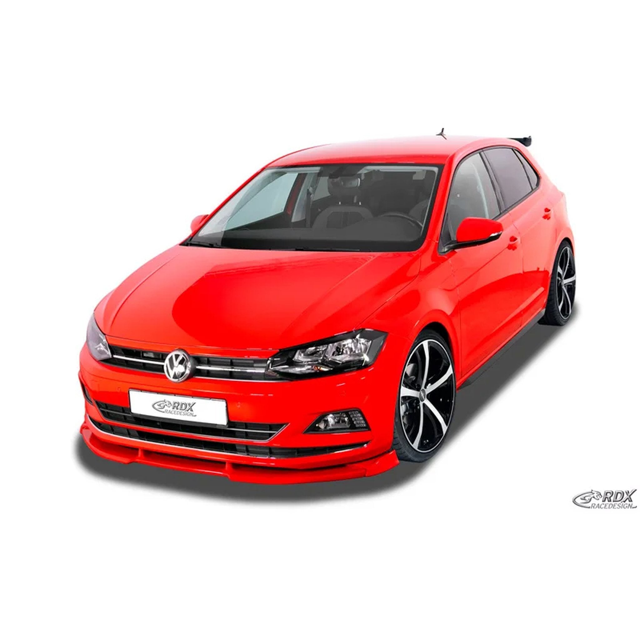 RDX Seitenschweller 'Slim' für VW Polo AW 2017- ABS Schwarz 2er-Set TÜV