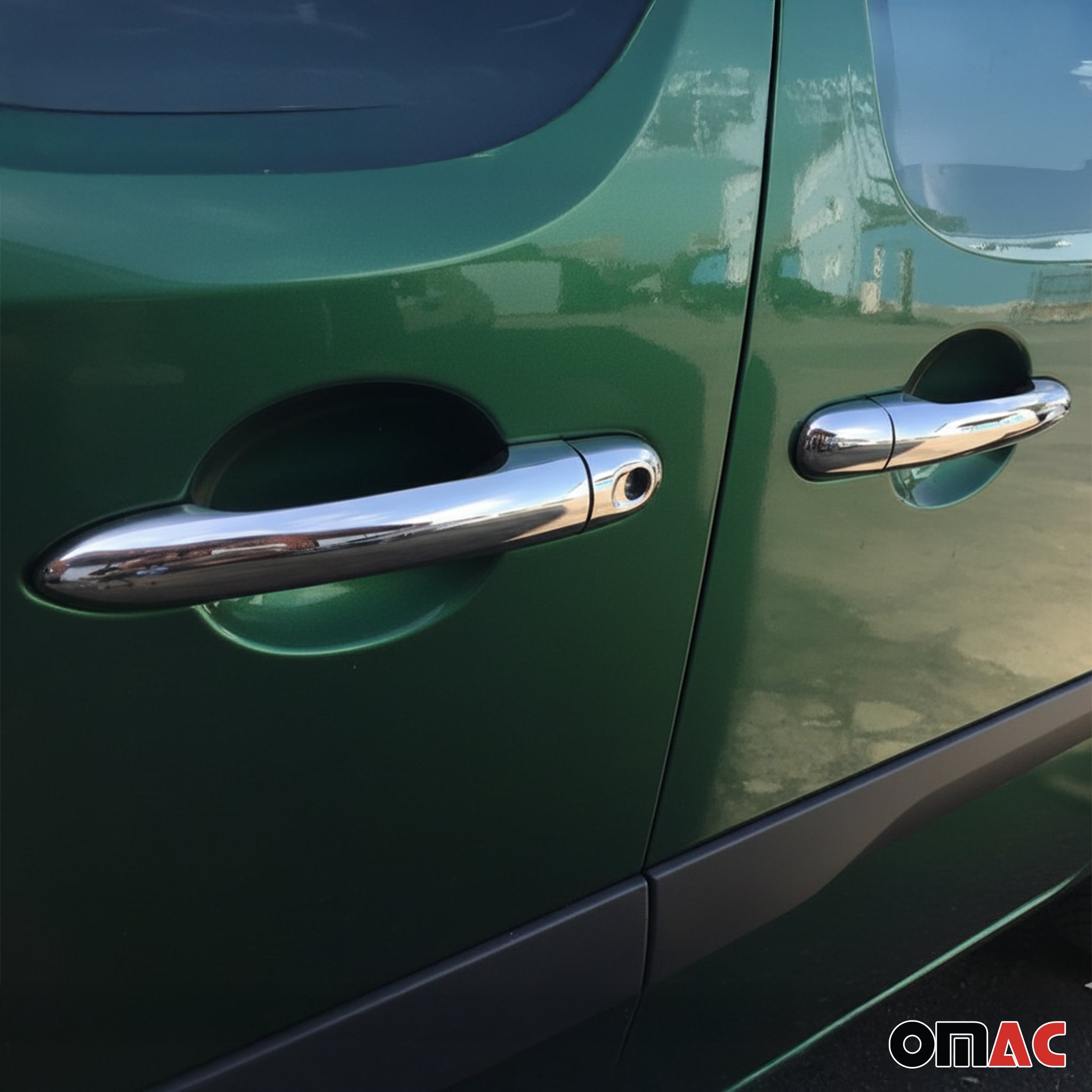 Chrom Türgriff Blende für Renault Kangoo 2007-2021 5 Tür Edelstahl 10tlg