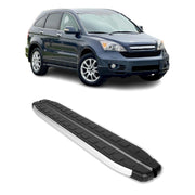 Seitenbretter Trittbretter für Honda CR-V III 2007-2012 Aluminium Schwarz