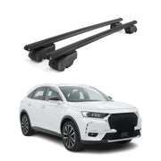 Dachträger Grundträger für DS 7 Crossback E-Tense 2019-2026 Aluminium Schwarz 2x
