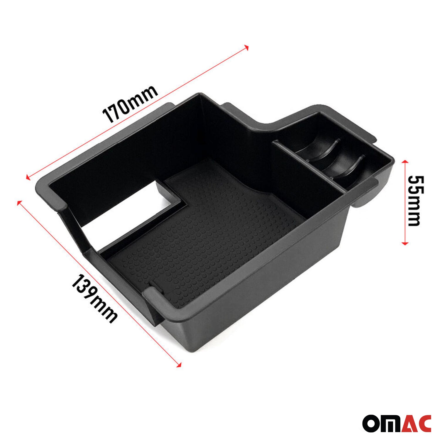 Armauflage Ablagebox Zentrale Storage-Box für Skoda Octavia 2012-2019 ABS