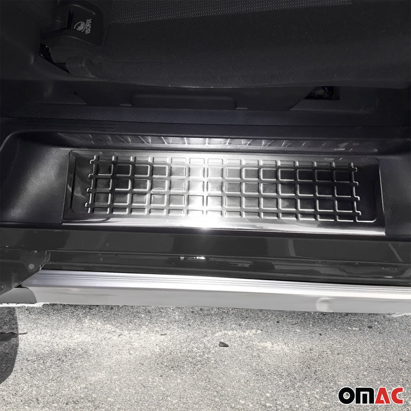 Einstiegsleisten Türschweller für Opel Vivaro 2019-2025 Edelstahl Silber 4tlg