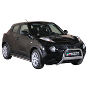 Frontbügel Frontschutzbügel für Nissan Juke 2010-2019 ø63mm Stahl Silber Schutz
