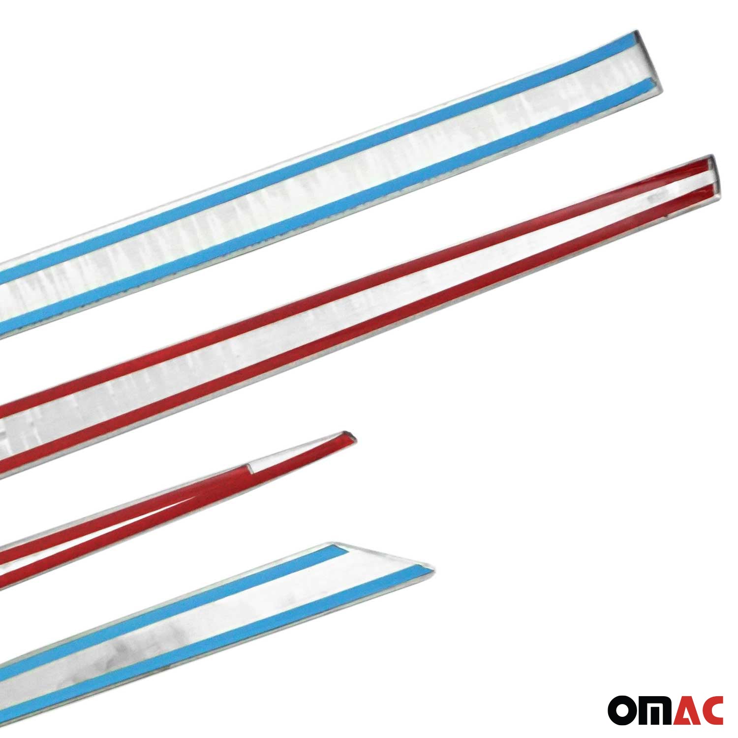 Seitentürleiste Türleisten Türschutzleiste für Renault Megane 2008-2016 Chrom 4x