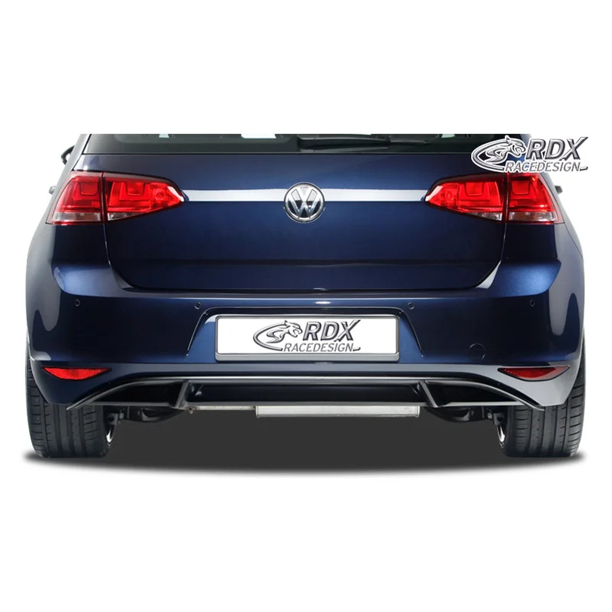 RDX Heckschürzenansatz Diffuser für VW Golf VII HB 3/5-türer 2012- exkl. GTi/GTD