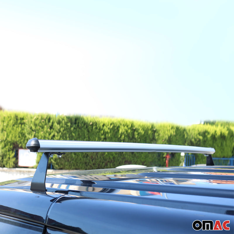Dachträger Gepäckträger für Citroen Berlingo 2018-2025 Silber Aluminium 2tlg