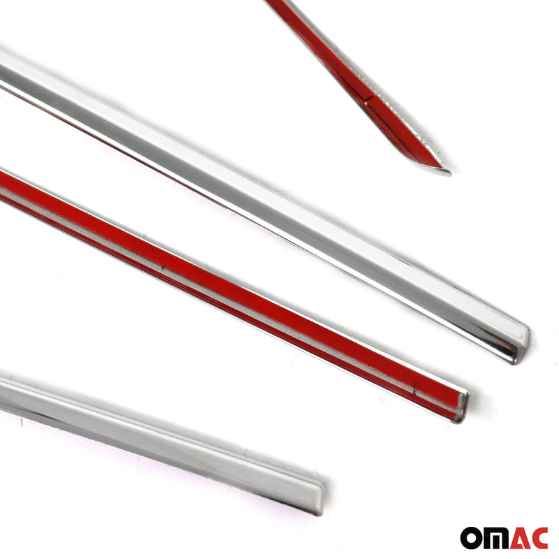 Fensterleisten Zierleisten für Toyota C-HR 2016-2022 Edelstahl Chrom 4tlg