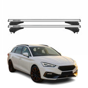 Menabo Dachträger für Cupra Leon mk4 Sporturer 2020-2026 Aluminium Silber 2 tlg