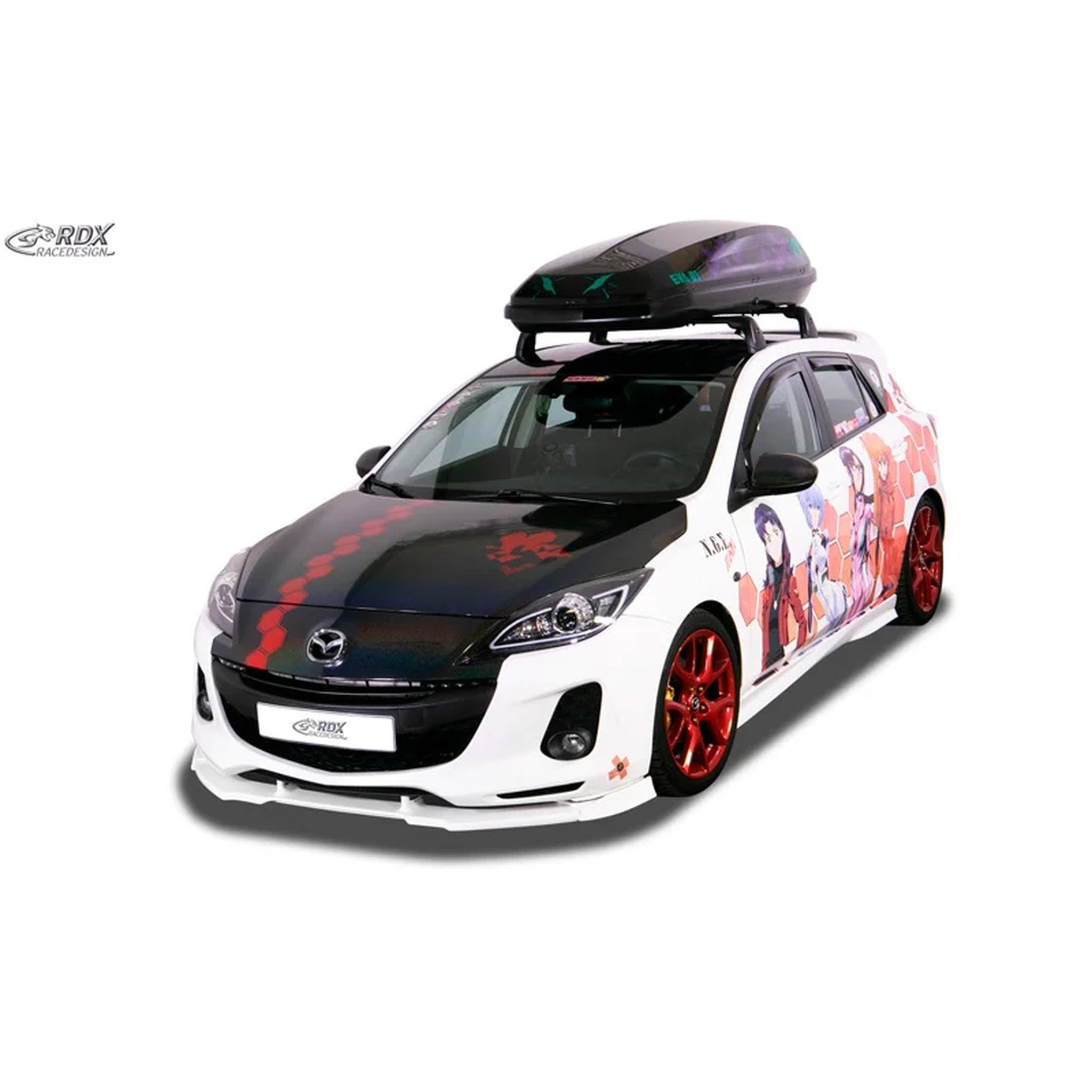 RDX Frontspoiler Vario-X für Mazda 3 BL 2011-2013 Polyurethan TÜV