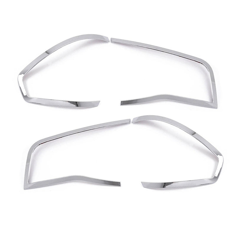 Rücklicht Leisten Heckleuchte für Renault Koleos 2007-2015 Chrom ABS Silber 4tlg