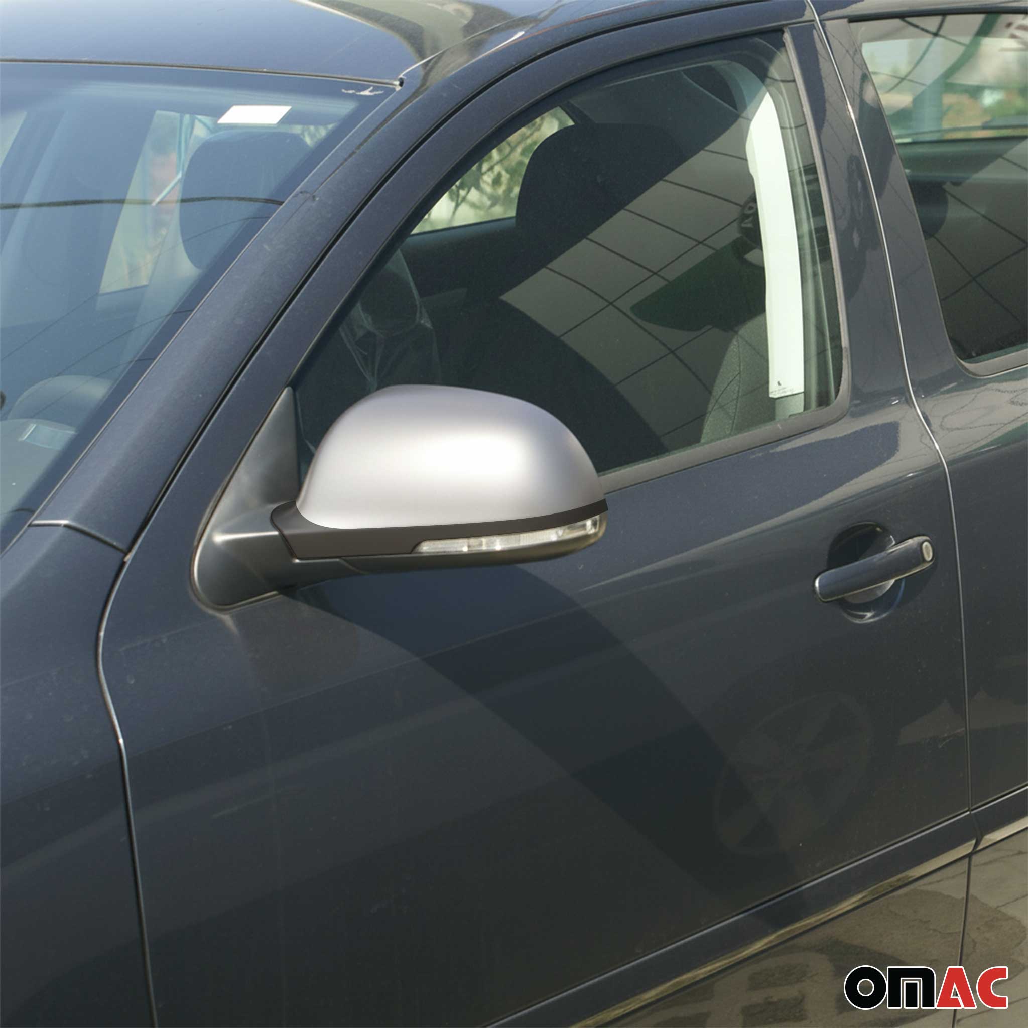 Spiegelkappen Spiegelabdeckung für Skoda Superb II 2008-2015 Edelstahl Matt 2tlg