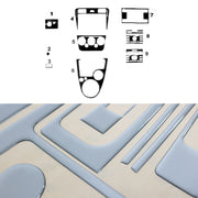 Innenraum Dekor Cockpit für Ford Fusion 2005-201 Aluminium Optik 9tlg