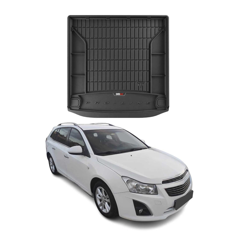 OMAC Gummi Kofferraumwanne für Chevrolet Cruze Kombi 2011-2016 TPE Laderaumwanne
