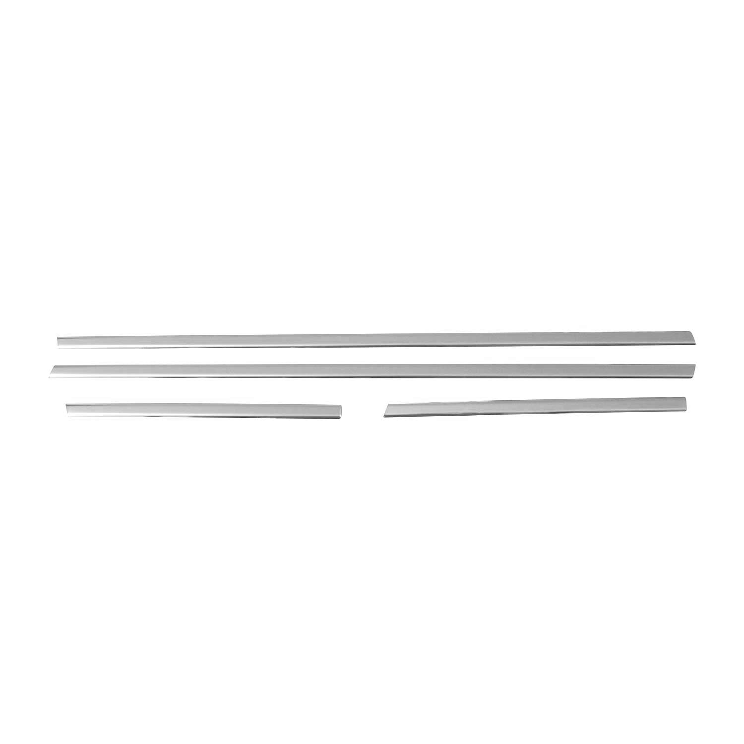 Fensterleisten Zierleisten für Peugeot 207 Schrägheck 5-Tür 2006-2012 Chrom 4tlg