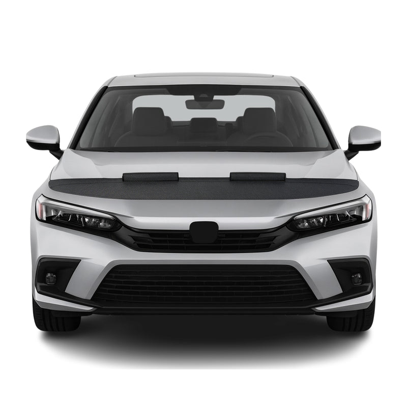 Haubenbra Steinschlagschutz Bonnet Bra für Honda Civic Limo 5tür 2021-25 Carbon