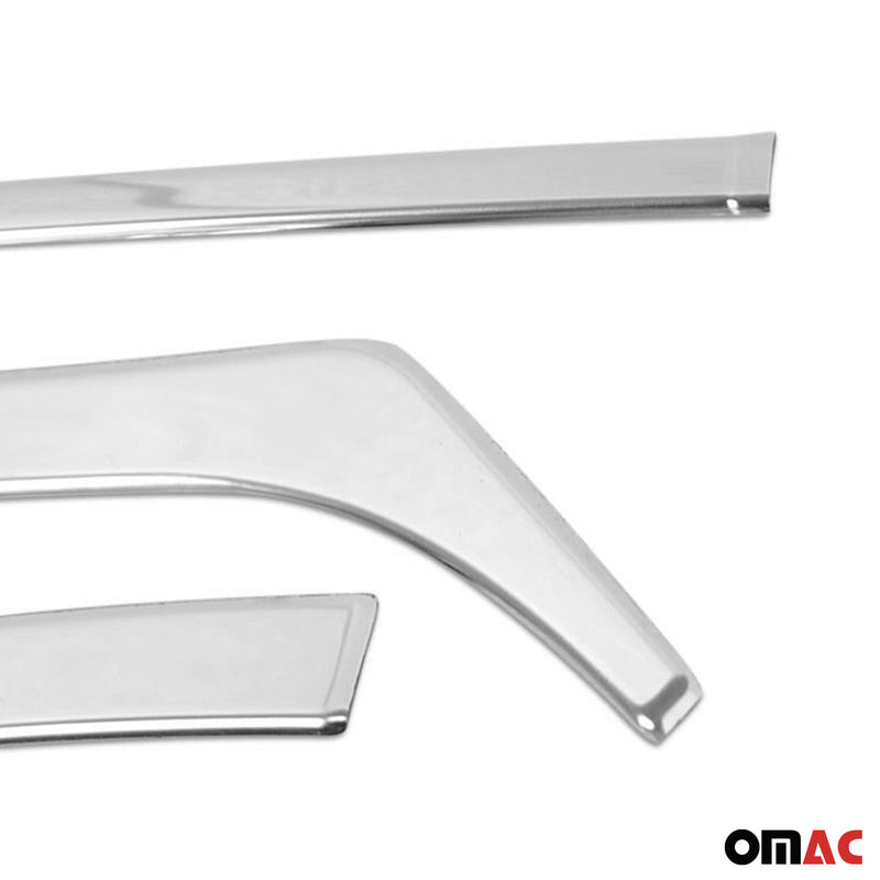 Kühlergrill Leisten Grillleisten für Ford Transit Custom 2018-2024 Chrom 3x