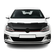 Haubenbra Steinschlagschutz Bonnet Bra für VW Golf 2012-2019 Schwarz Halb