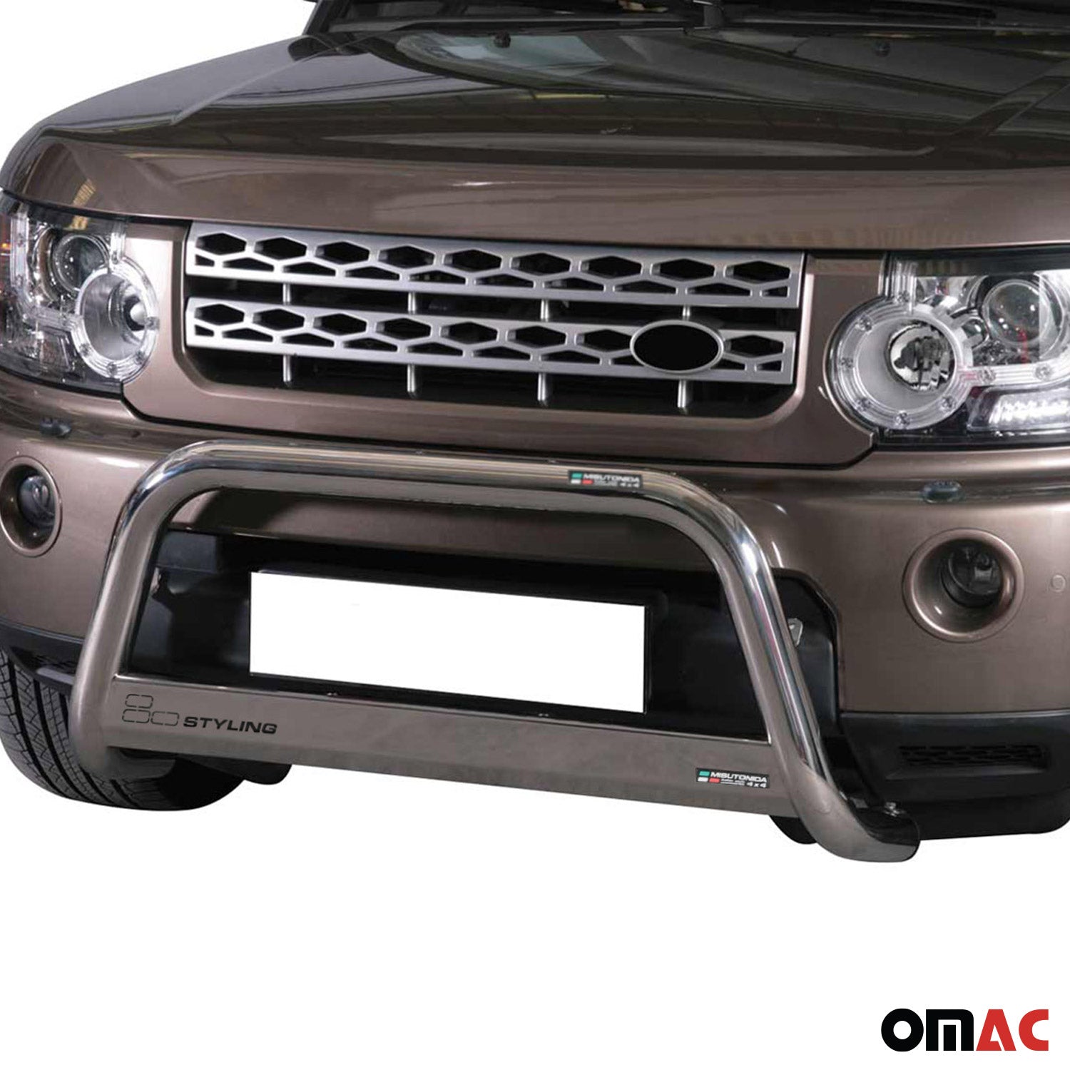 Frontbügel Frontschutzbügel für Land Rover Discovery 4 2009-2016 ø63 Stahl Grau