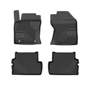 Fußmatten Gummimatten No.77 für Ford Focus mk1 1998-2004 TPE Gummi Schwarz 4 tlg